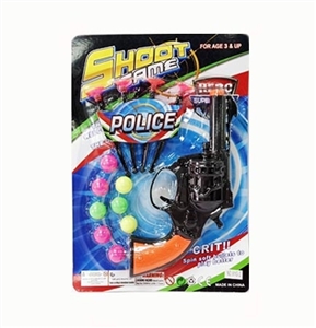 Black revolver needle gun with the ball - OBL724624