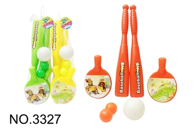 Table tennis racket with a baseball bat - OBL724895