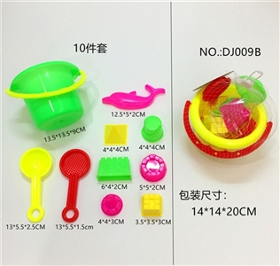 沙滩桶.埃及金字塔城堡（10件套庄） - OBL725008