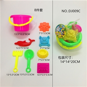沙滩桶.俄罗斯瓦西里大城堡（8件套庄） - OBL725009