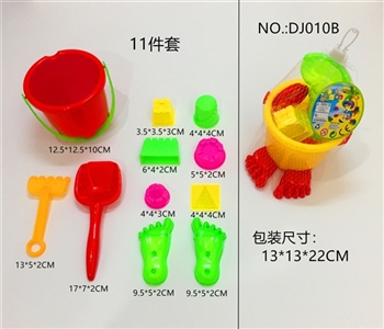 沙滩桶.埃及金字塔城堡（11件套庄） - OBL725013