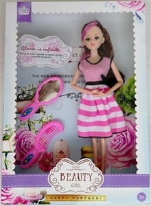 九关节单款娃娃配梳镜 - OBL725336