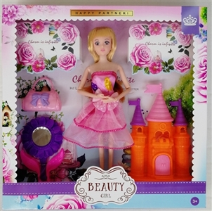 时尚九关节娃娃配堡垒 - OBL725340