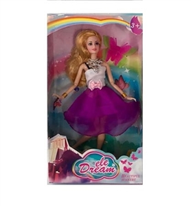 11.5 inch solid body 12 joint fashion skirt with the butterfly - OBL725368