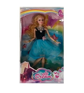 11.5 inch solid body 12 joint fashion skirt with the butterfly - OBL725369