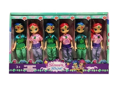 < desire fairy > 9 inches sisters bright sparkling 6 pack - OBL725386