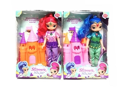 < desire fairy > 9 inches and sisters two bright sparkling, mixed with magic castle - OBL725389