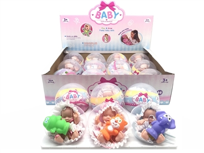 Environmental protection PVC ball egg heating membrane 12 cm evade glue nightgown sleep Eva 12 PCS w - OBL725420