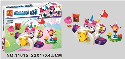 One-horned cat series of building blocks - OBL725484