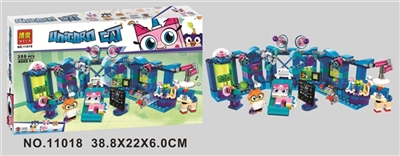 One-horned cat series of building blocks - OBL725489