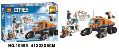 City snow series of building blocks - OBL725504