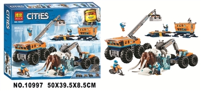 City snow series of building blocks - OBL725508