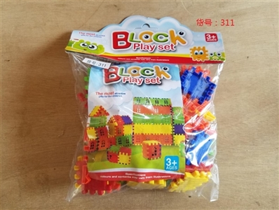 House building blocks 72 pieces - OBL725785