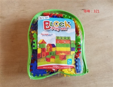 House building blocks 96 pieces - OBL725786