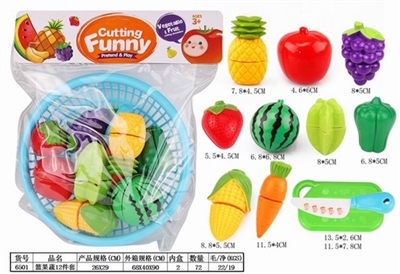 Fruits and vegetables covered 12 times - OBL726003