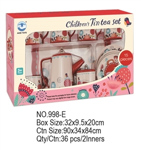 High pot of coffee set of red hibiscus - OBL726250