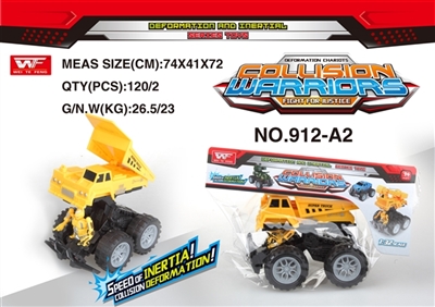 Inertia collision deformation robot dump truck - OBL726457