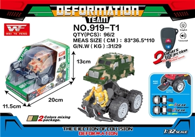 The ejection collision deformation robot command vehicle - OBL726486