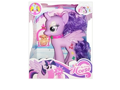 Evade glue one-horned pegasus polyster with teddy bear - OBL726552