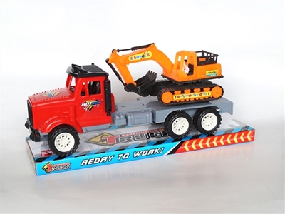 Solid color mop head inertia on-board excavator - OBL726669