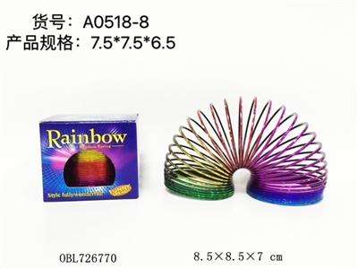 Thermal transfer laser rainbow rainbow circle (7.5 * 6.5) - OBL726770