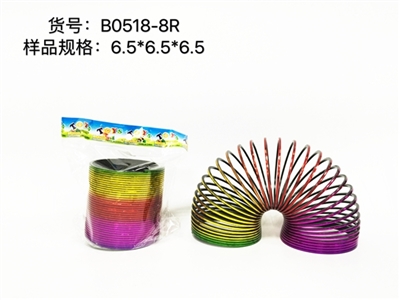 Thermal transfer laser rainbow rainbow circle (7.5 * 6.5) - OBL726804