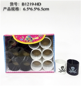 Black and white copies pirates rainbow circle - OBL726829
