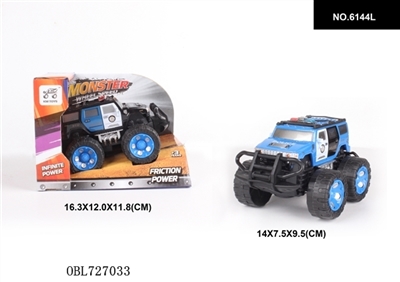 Inertial hummer suv police car - OBL727033