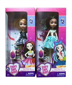 9寸全关节新童话高中芭芘/实身/2款混装 - OBL727330