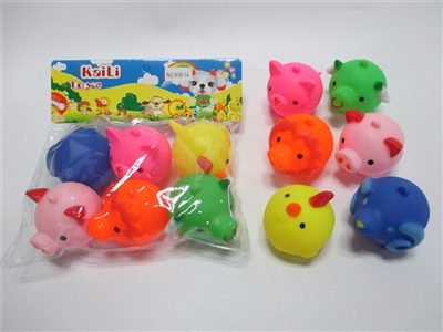 六只庄搪塑动物（环保材料） - OBL727606
