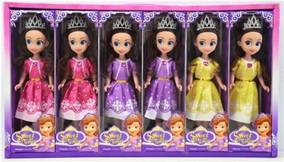 9寸肥童索菲亚公主 - OBL727651