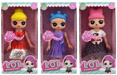 14寸惊喜娃娃灯光音乐（三款混装） - OBL727683