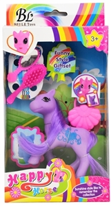 Lining plastic accessories horse (three color, orange) - OBL727696