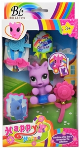 Lining plastic accessories horse (three color, orange) - OBL727698