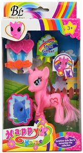 Lining plastic accessories horse (three color, orange) - OBL727699