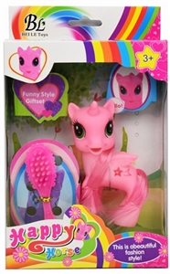 Lining plastic accessories horse (three color, orange) - OBL727700