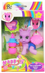 Lining plastic accessories horse (three color, orange) - OBL727704