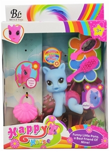 Lining plastic accessories horse (three color, orange) - OBL727705