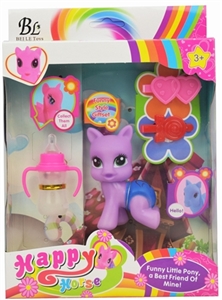 Lining plastic accessories horse (three color, orange) - OBL727707