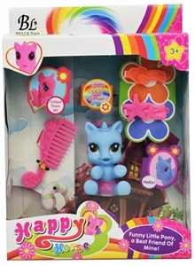 Lining plastic accessories horse (three color, orange) - OBL727708