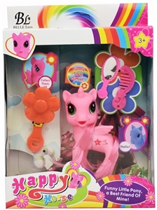 Lining plastic accessories horse (three color, orange) - OBL727710