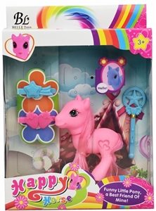 Lining plastic accessories horse (three color, orange) - OBL727711