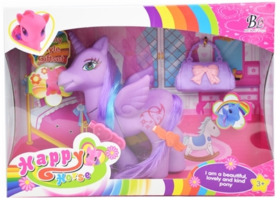 Lining plastic accessories horse (three color, orange) - OBL727713