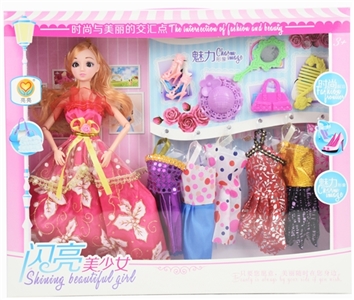 11.5寸9关节3D眼美少女  - OBL727735