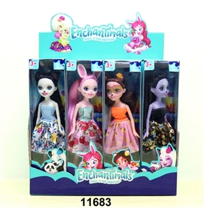 动物童话高中五款混装 12条/盒 - OBL727801