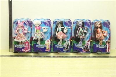 动物童话高中圆P罩五款混 - OBL727804