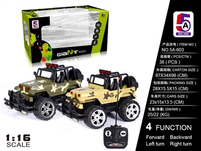 For big jeep camouflage car (not package) - OBL727888