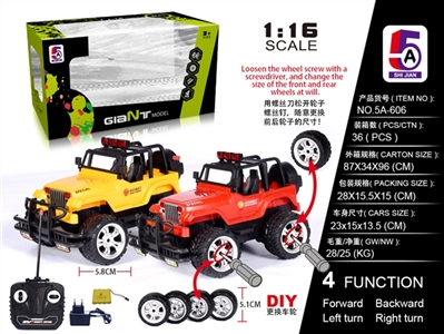 For big jeep car simulation (bag) DIY wheels - OBL727891