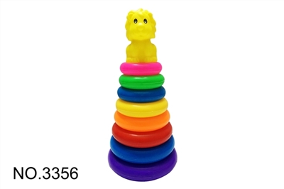 Eight bottle blowing ring (lion) - OBL728322
