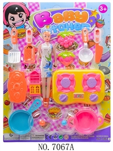 Tableware is a beautiful girl - OBL728358